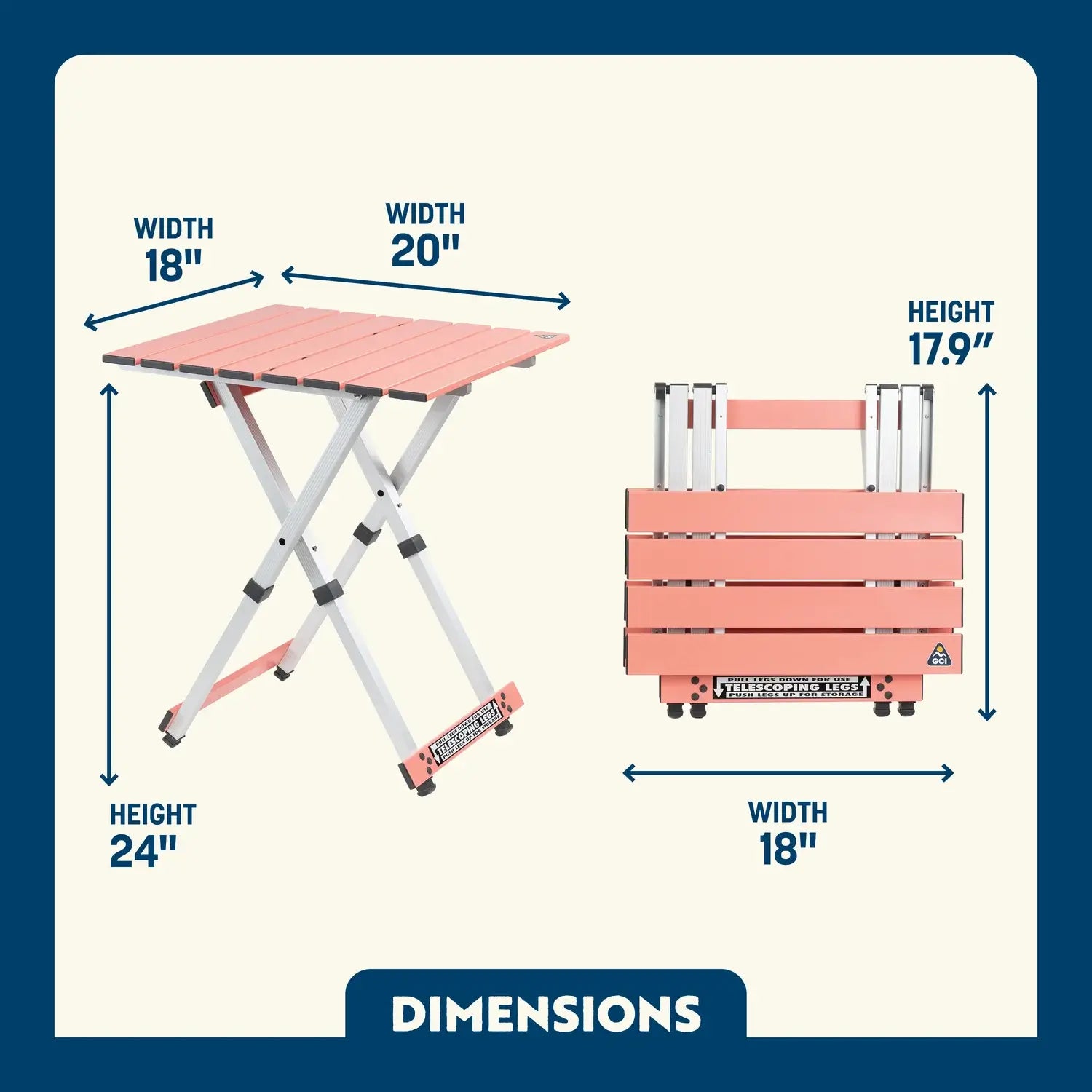 Compact Camp Table 20™